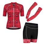 Canary Hill Rodeo Combo women's cycle jersey and cycle shorts