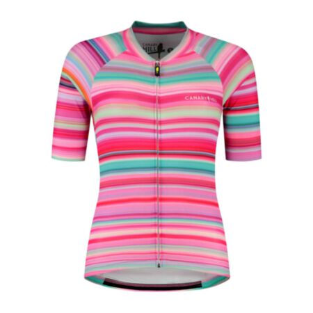 Canary Hill Sunset cycling jersey for women