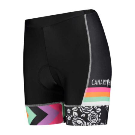 Canary Hill Rainbow cycle shorts for women