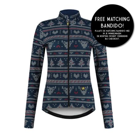 Canary Hill StMoritz fietstrui lange mouwen voor dames