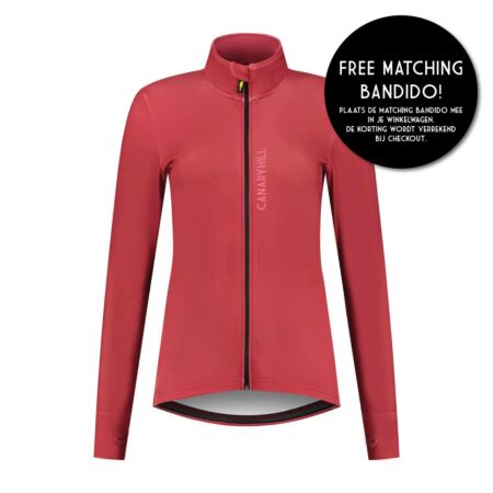 Canary Hill Rust fietstrui lange mouwen front