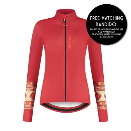 Poca Cycling Jersey Long SleevesPoca Fietstrui Lange Mouwen